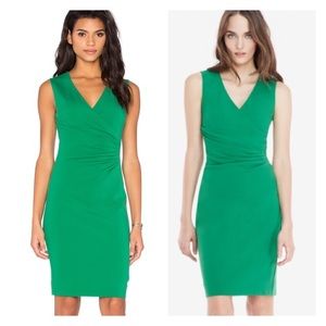 DIANE VON FURSTENBERG: Green Layne Dress